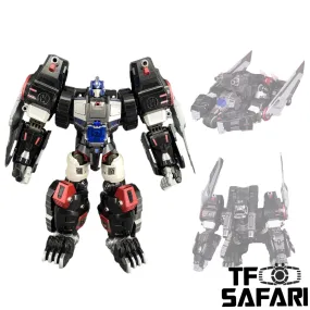 4th Party CR01S CR-01S Oversized KO PE DX06 Beast Gorira General Gorilla (Not Optimal Optimus) Black Version 25cm / 9.9"