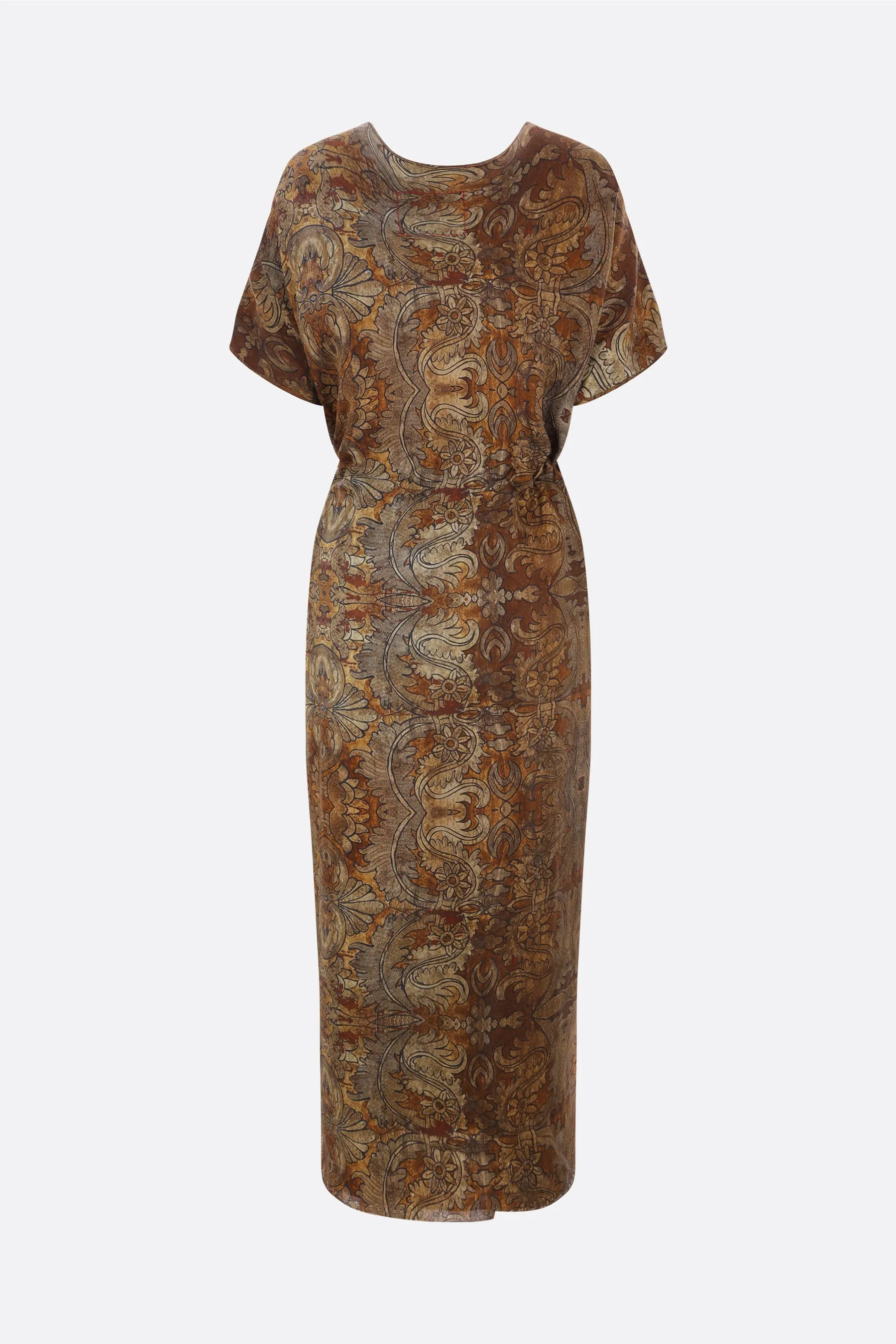 Acre twill midi dress