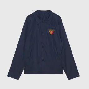 Ali stacked logo coach jacket