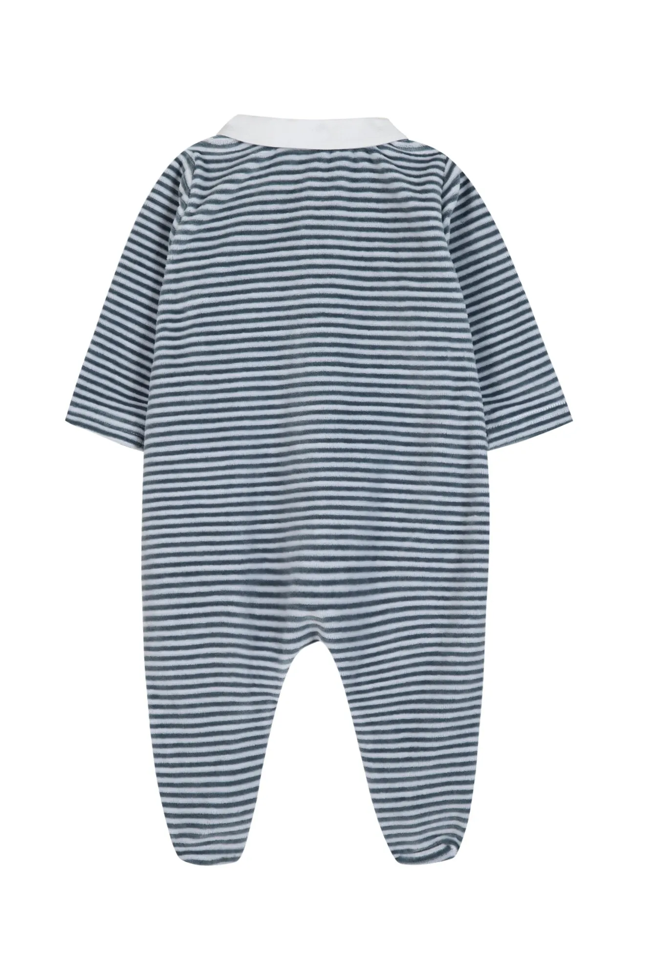 Babygrow - Blue Striped Thunderstorm
