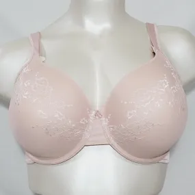 Bali DFD653 D653 Lace Desire Natural Lift Underwire Bra 42DD Sheer Pale NWT