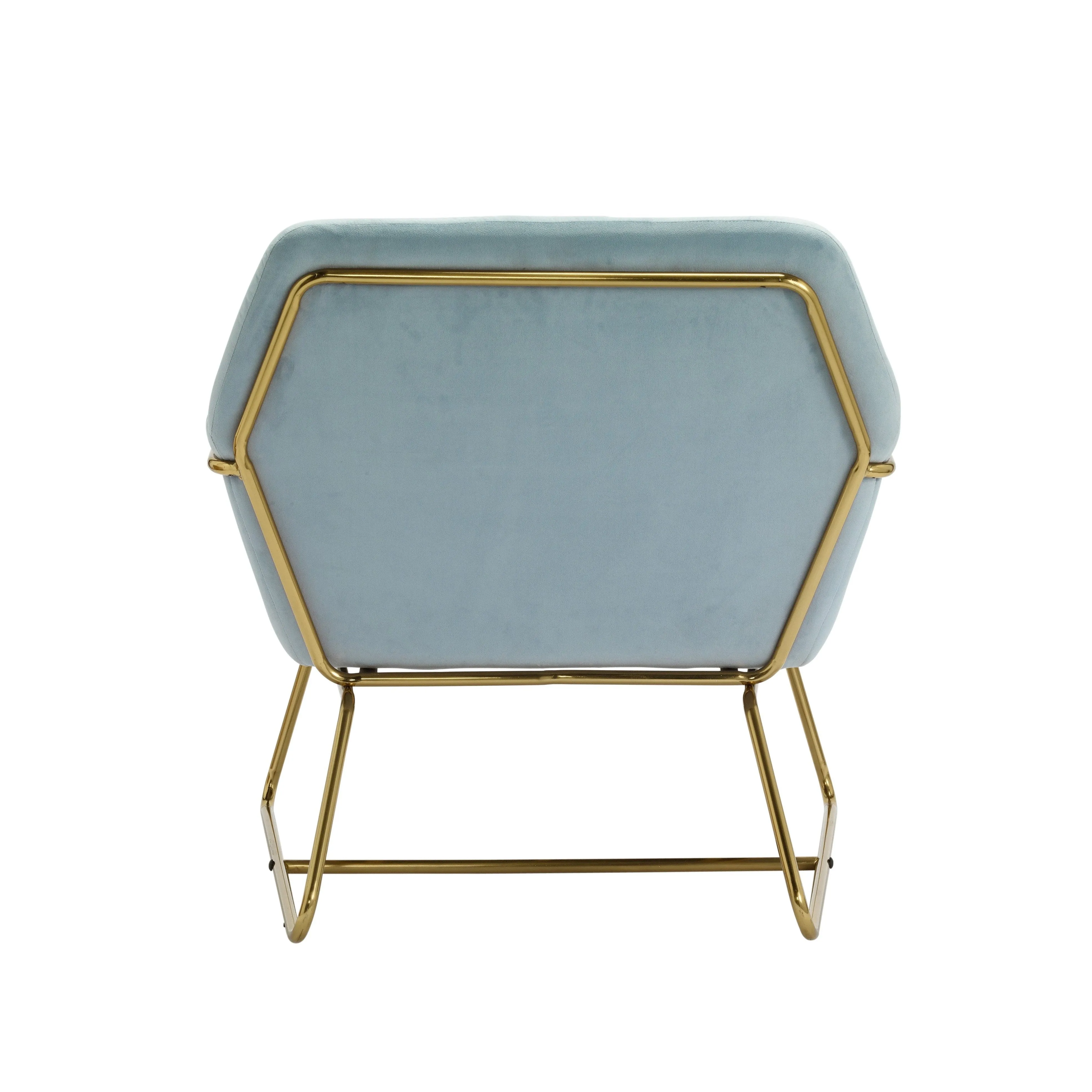 Charles Velvet Contemporary Armchair