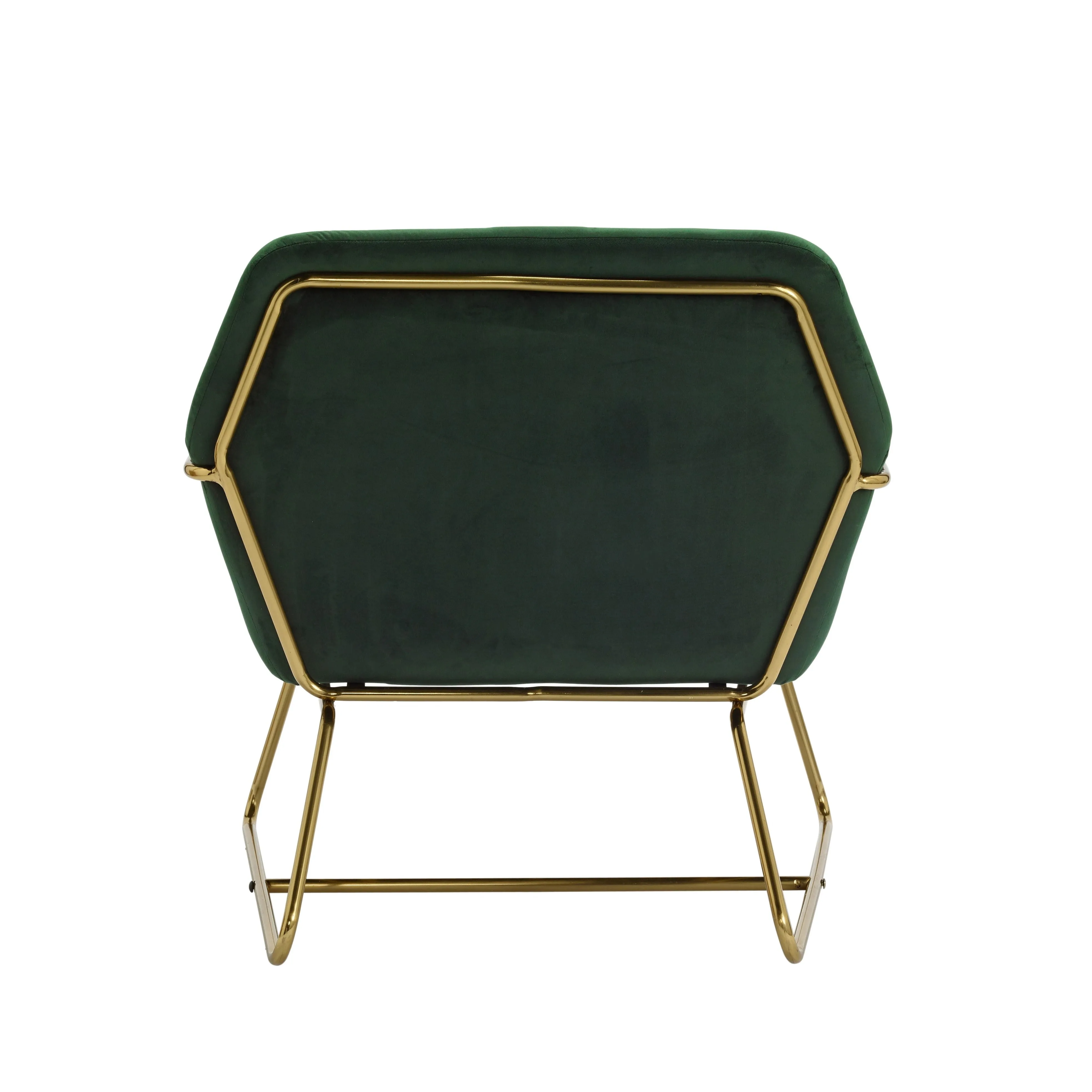 Charles Velvet Contemporary Armchair