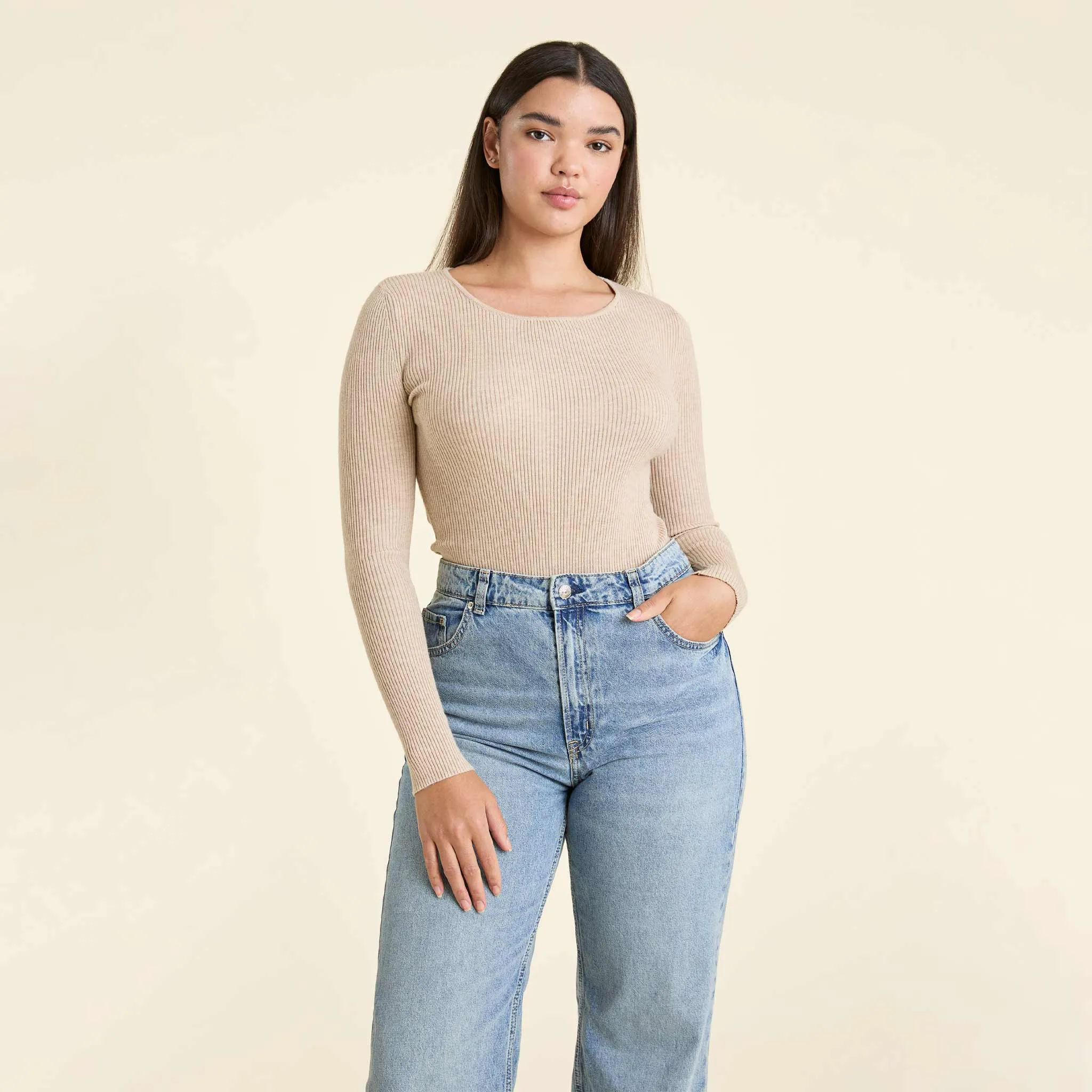 Crewneck Sweater Bodysuit