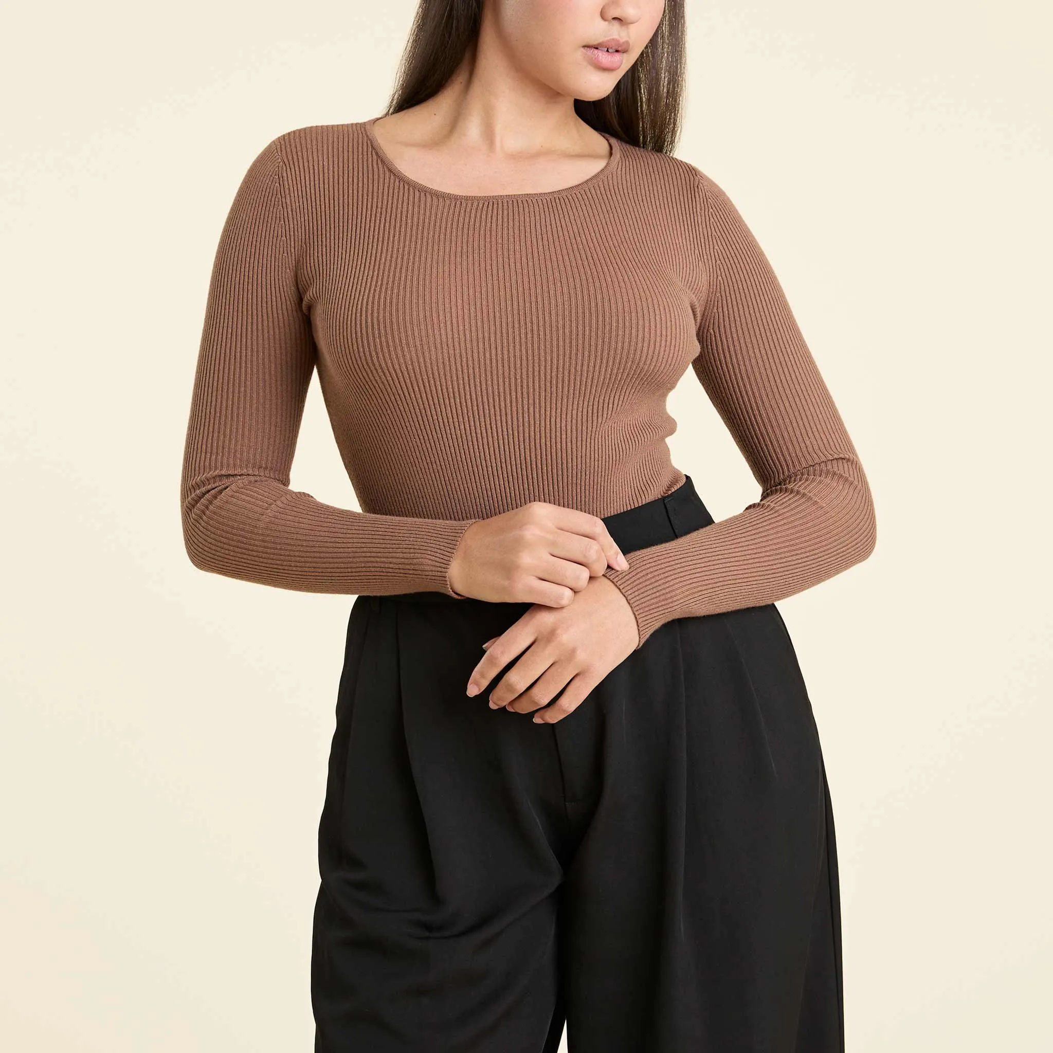 Crewneck Sweater Bodysuit
