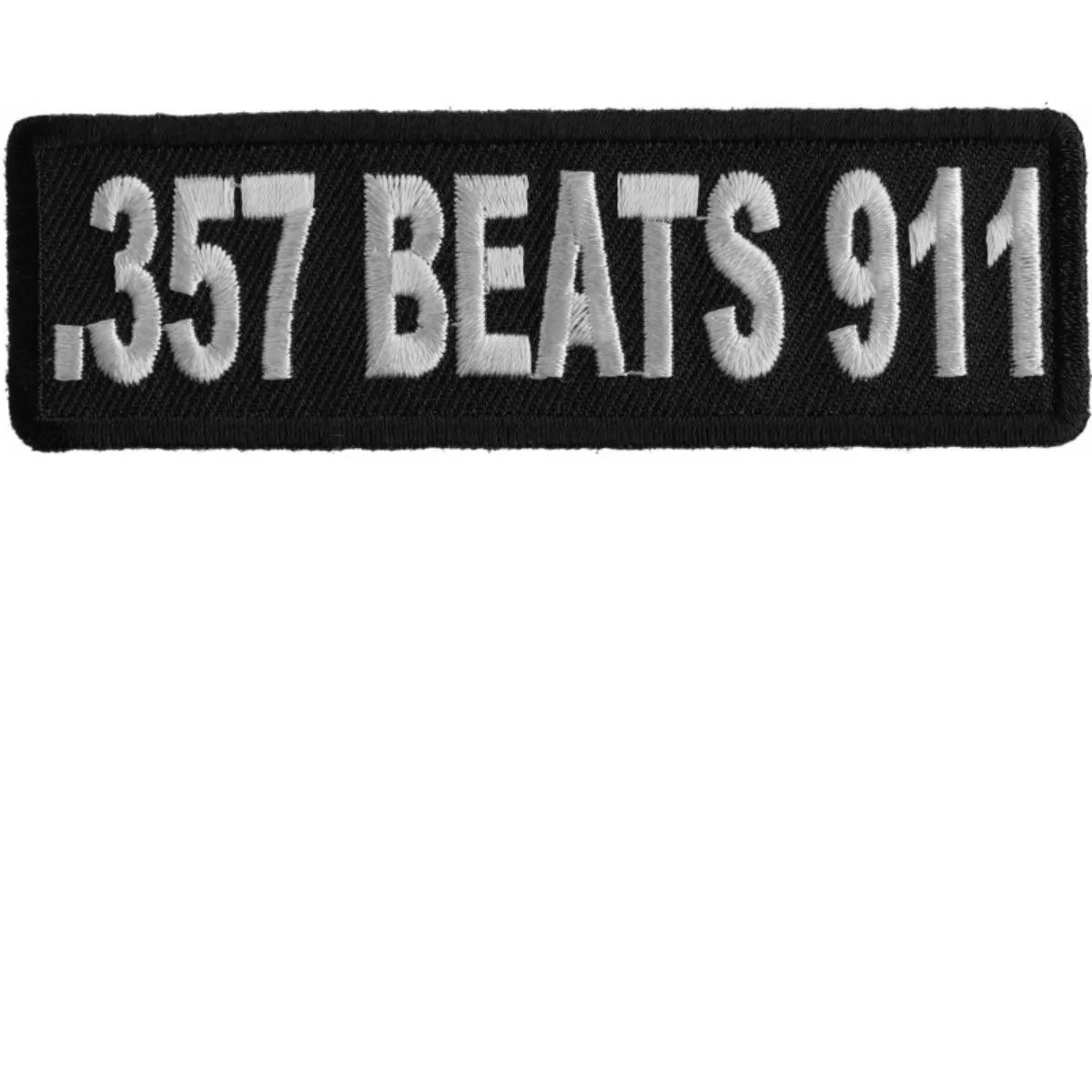 Daniel Smart 357 Beats 911 Patch, 3.75 x 1.25 inches