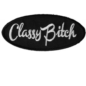 Daniel Smart Classy Embroidered Iron on Patch, 3.5 x 1.5 inches