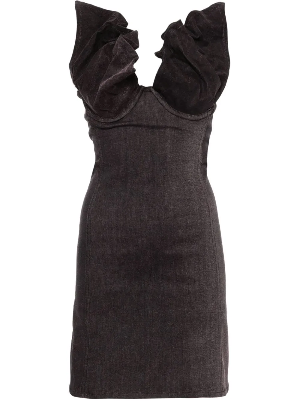 DENIM MINI DRESS