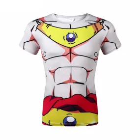 DRAGON BALL Z Broly Short Sleeve Compression Shirt for Men