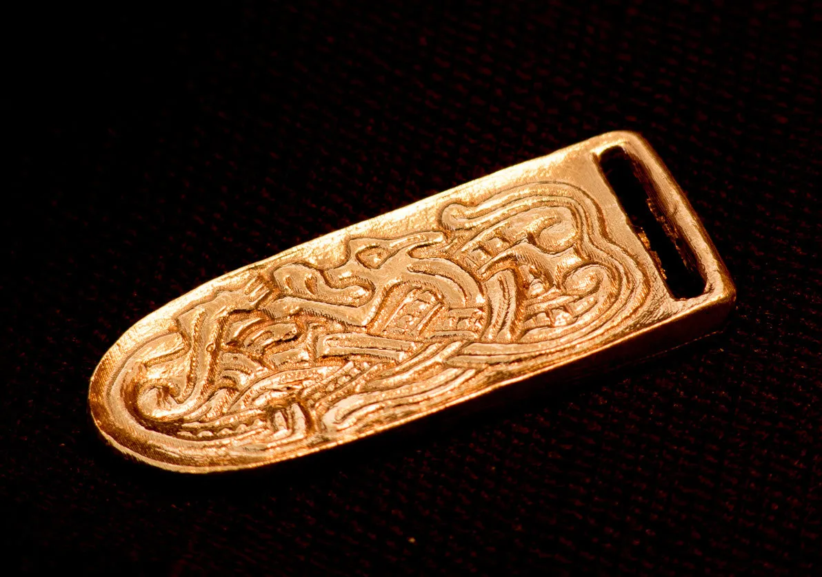 Dragon design belt tip! - B-64