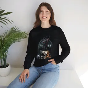 Dragon Skull Unisex Heavy Blend™ Crewneck Sweatshirt