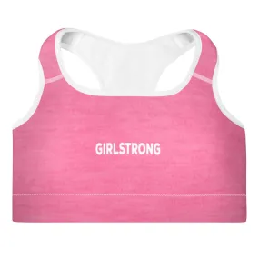 ELEVATED ESSENTIALS, THE PERFECT PADDED SPORTS BRA HOT PINK