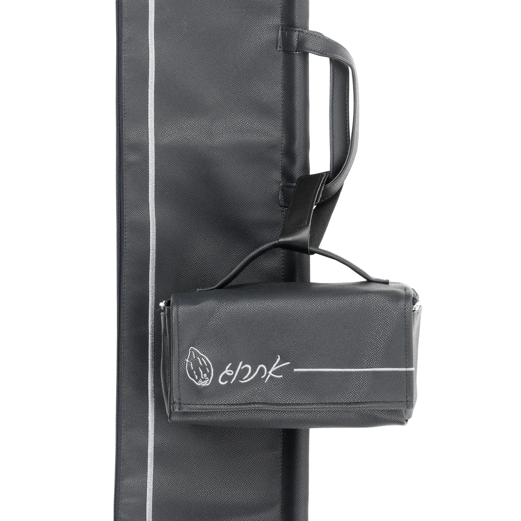 Embroidered Leather Lulav Case