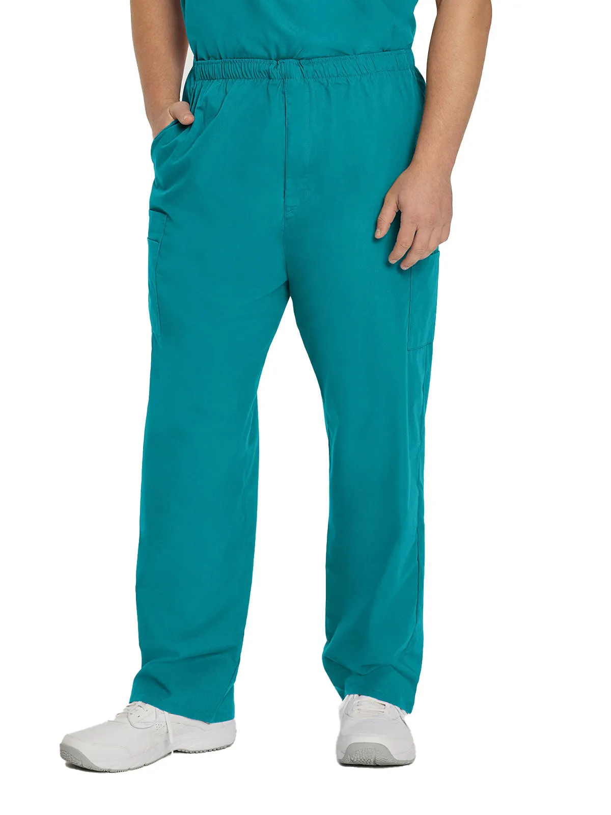 Essentials - Men's Straight-Leg Cargo Scrub Pants [2]