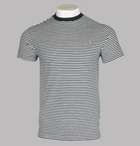 Farah Daytona Striped T-Shirt True Navy