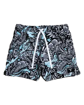 Iron Dragon Mesh Training Short (5" Inseam) - Mint