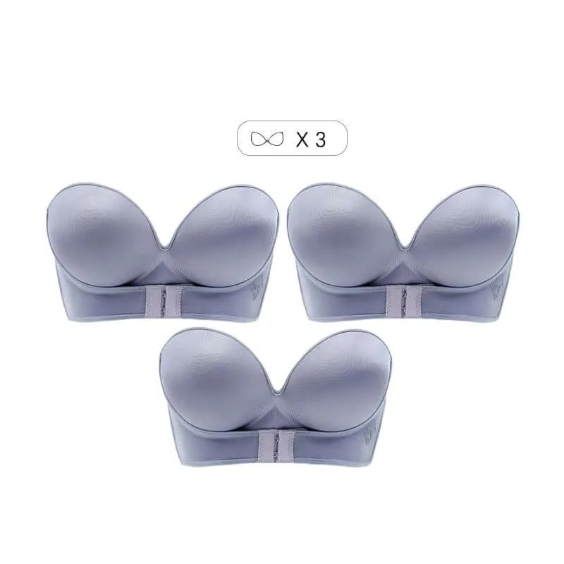 Lift Up Invisible Bra - Strapless 3 Pack!