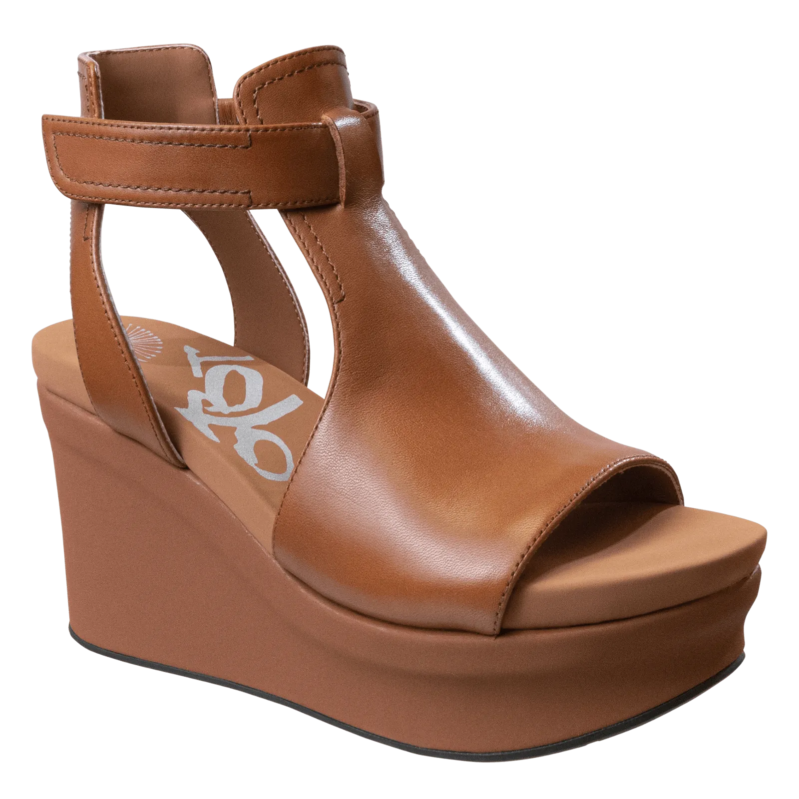 MOJO in CAMEL Wedge Sandals