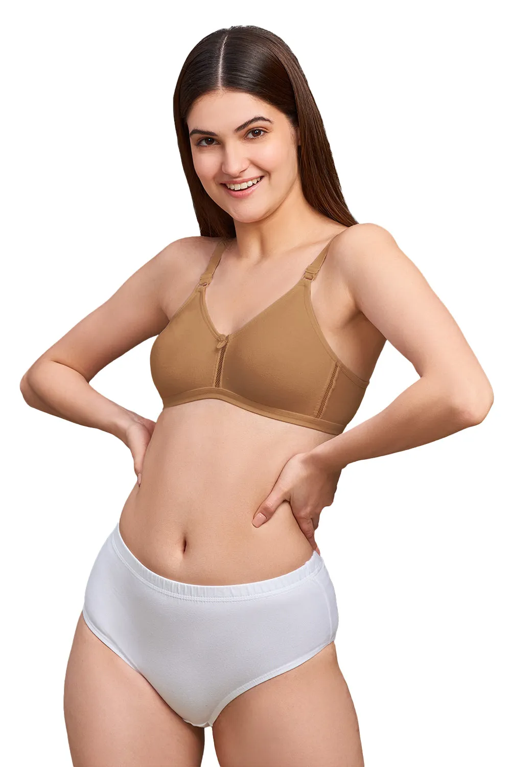 Naidu Hall Knitwear-Bra Special Combo Pack - Beauti - C03