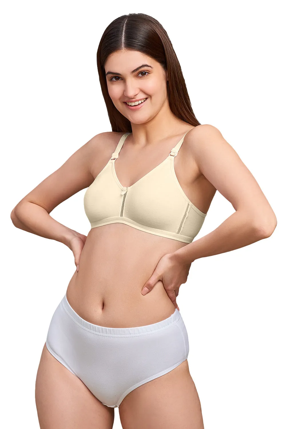 Naidu Hall Knitwear-Bra Special Combo Pack - Beauti - C76