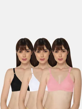 Naidu Hall Knitwear-Bra Special Combo Pack - Charmi - C39