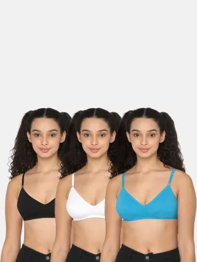 Naidu Hall Knitwear-Bra Special Combo Pack - Glori - C41
