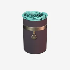 One in a Million™ Round Coffee Box | Charm Edition | Turquoise Rose