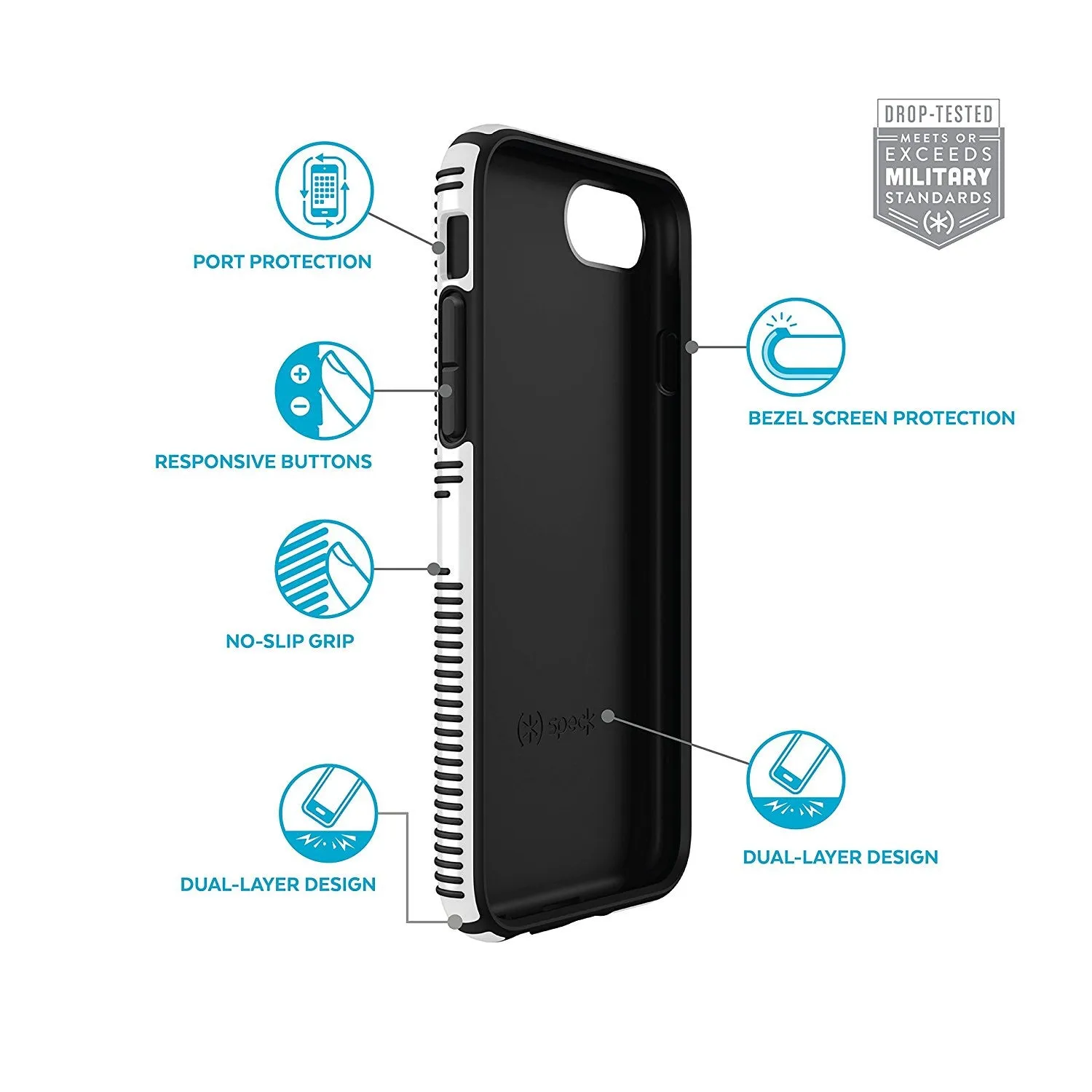 Speck - CandyShell Grip for iPhone 8 / 7