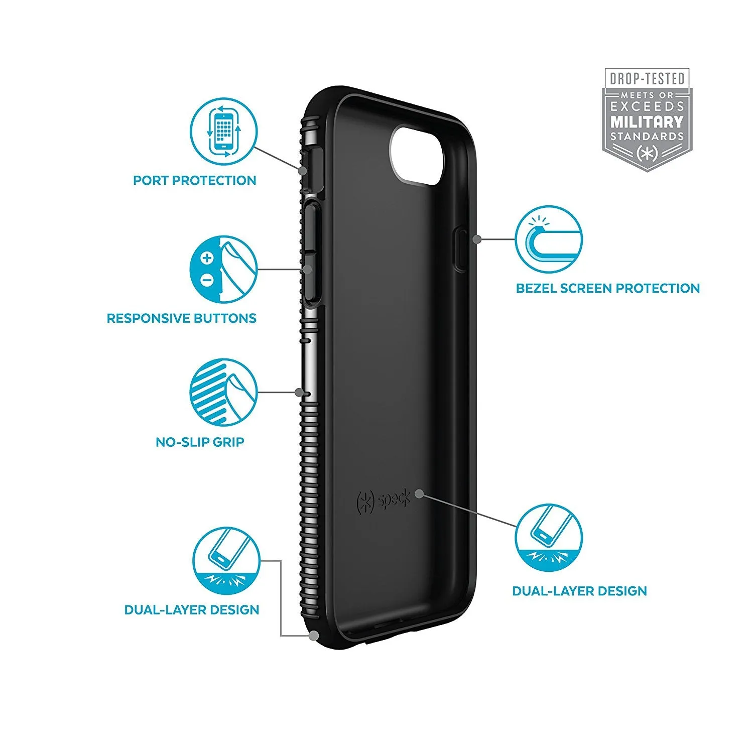 Speck - CandyShell Grip for iPhone 8 / 7