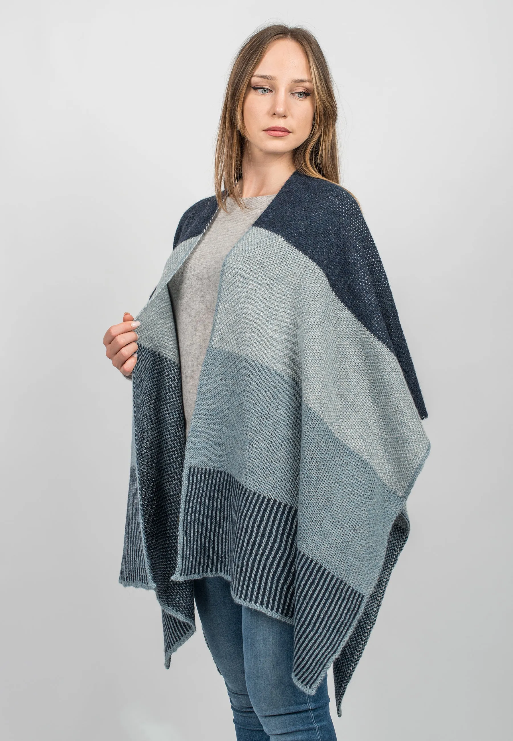 Striped cape