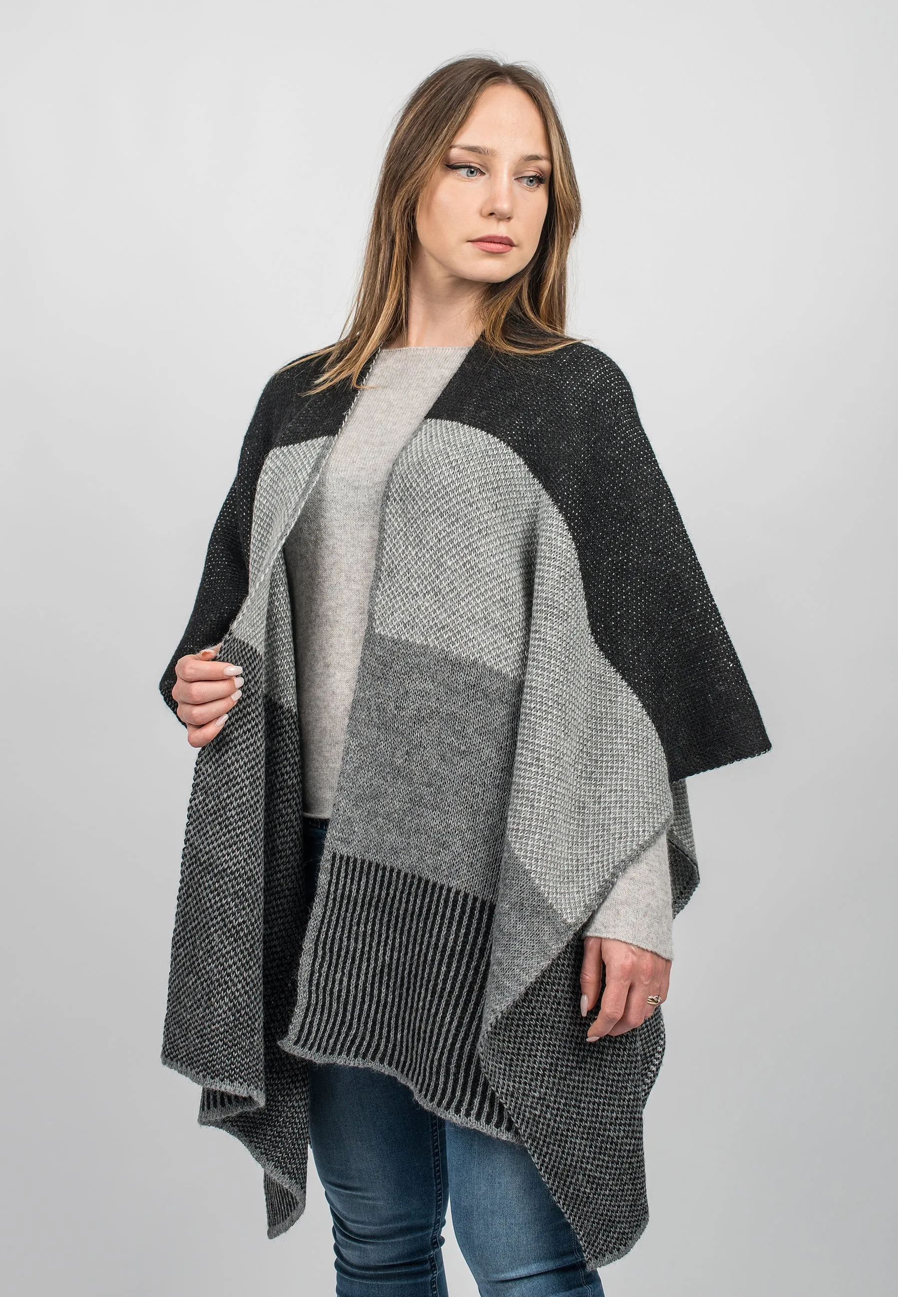 Striped cape