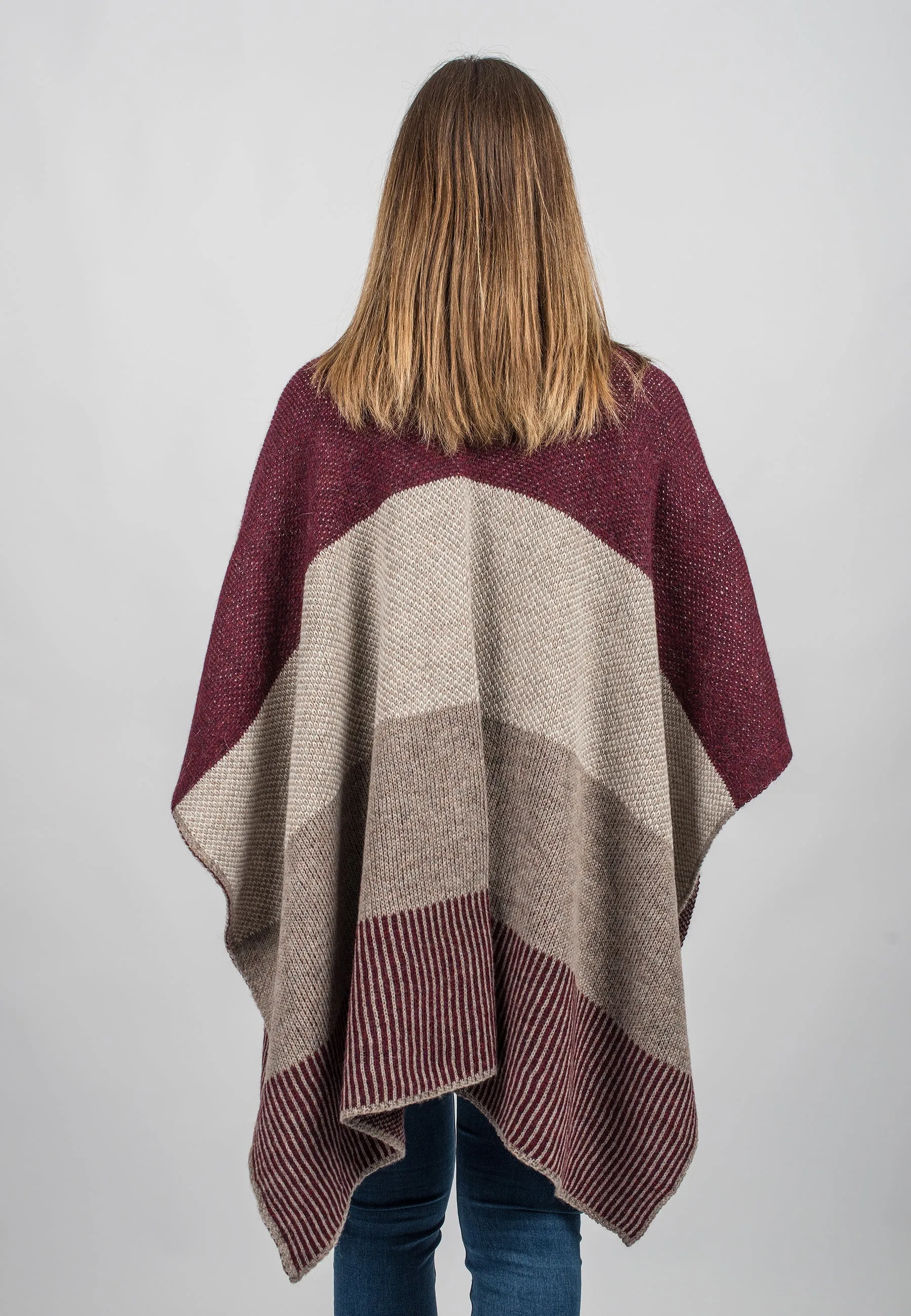 Striped cape