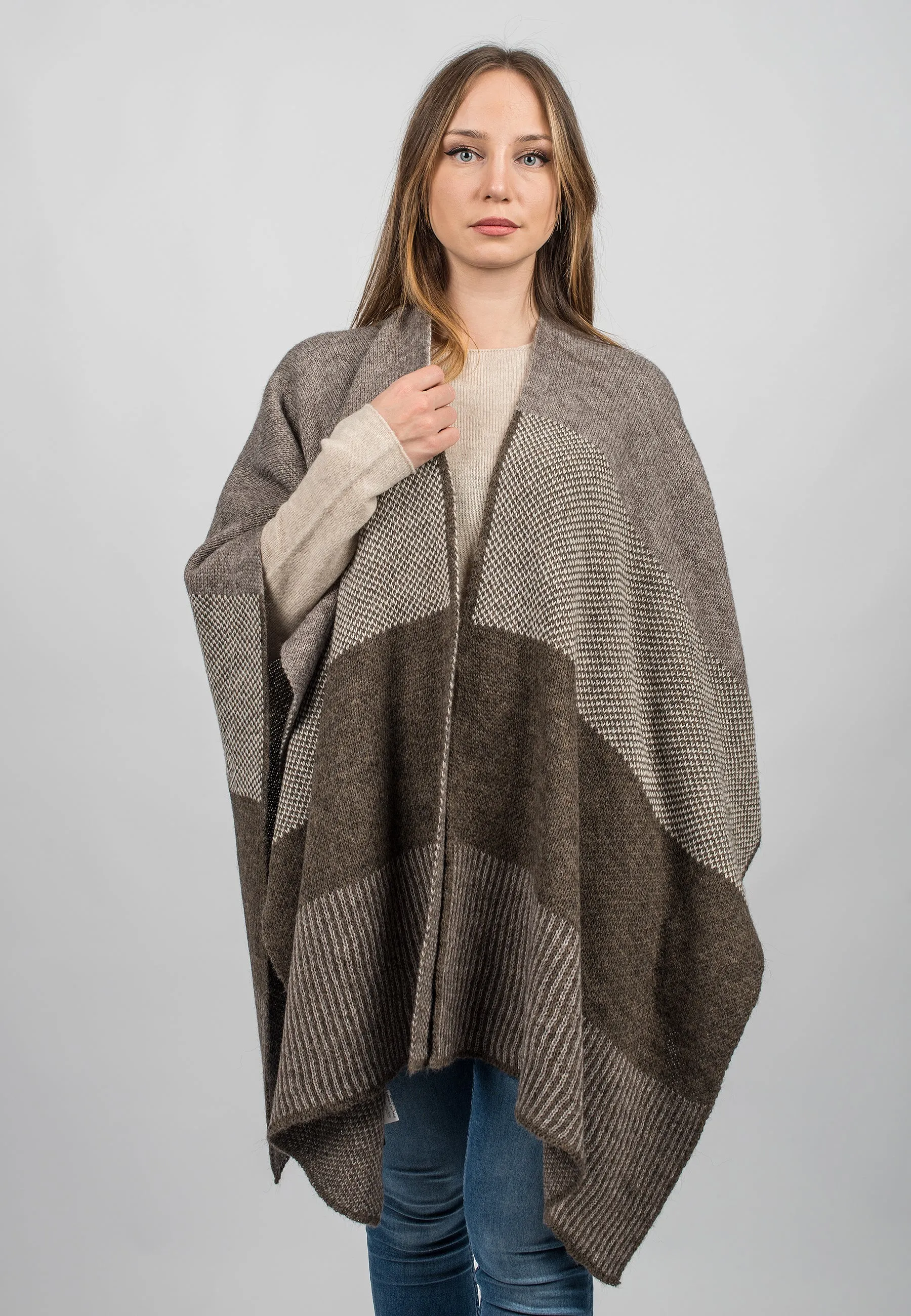 Striped cape
