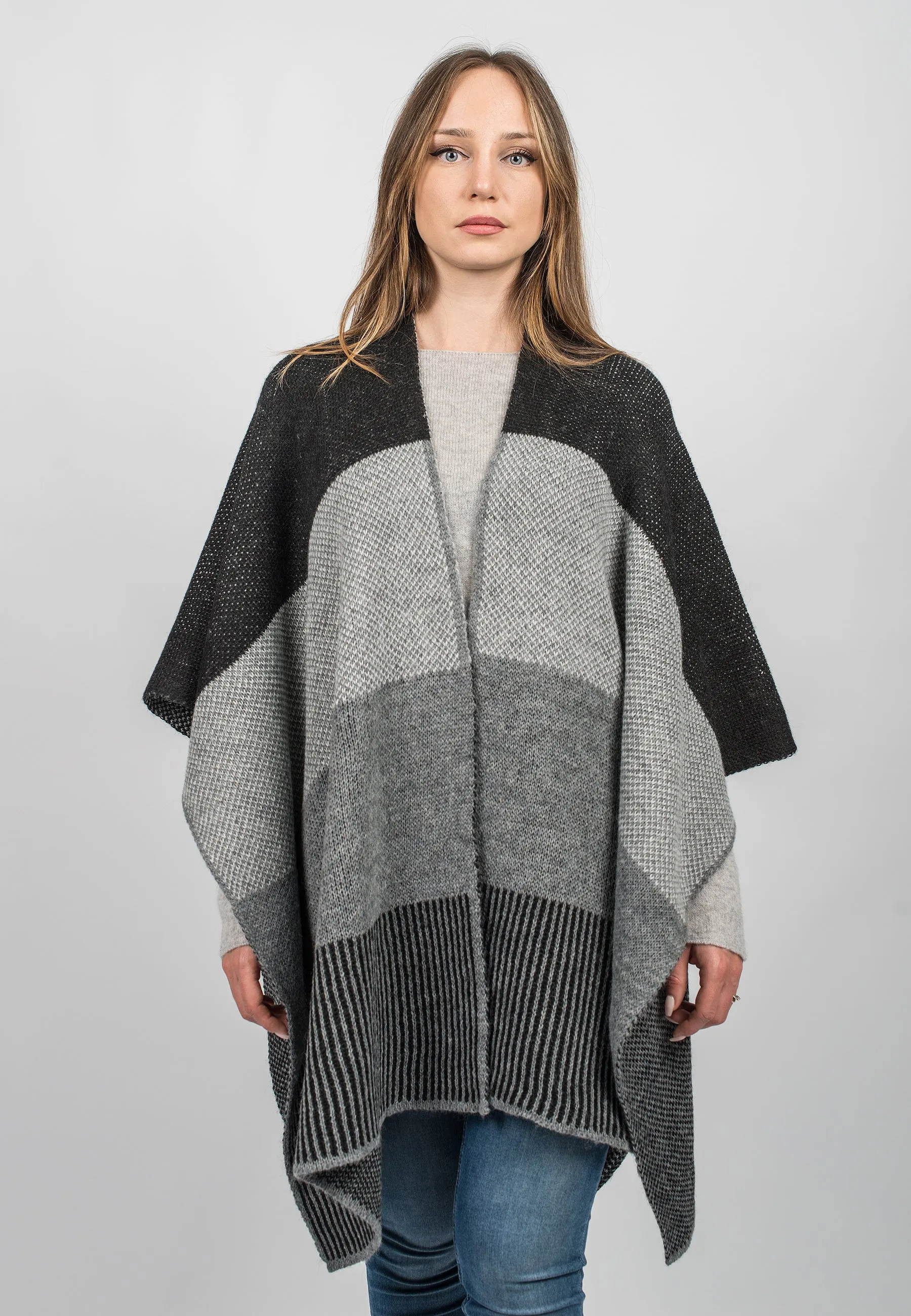 Striped cape