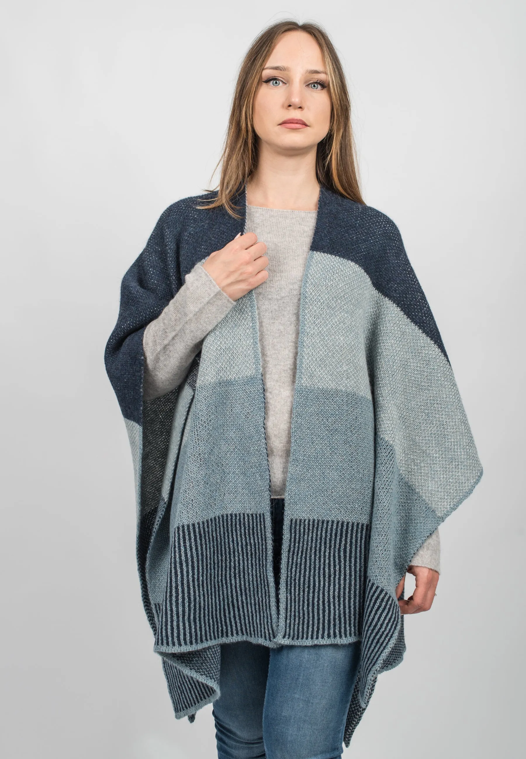 Striped cape