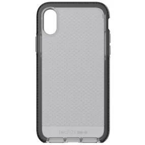 Tech21 Evo Check Case for Apple iPhone X/10 Cover - Smokey Black