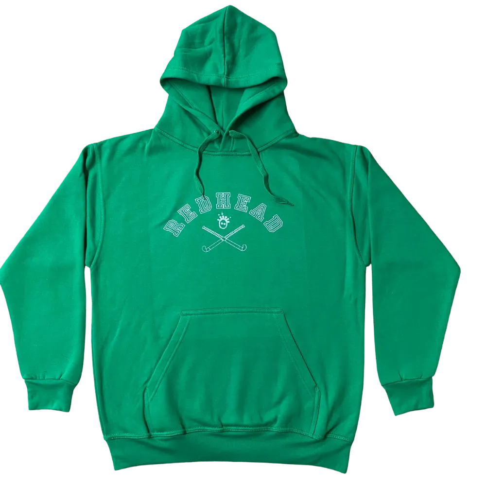 'Varsity' Hoody - Kelly Green